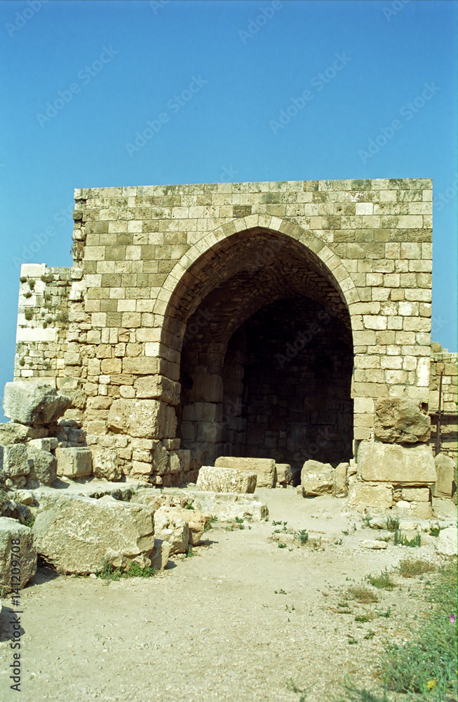 Crusader fort, Byblos, Lebanon