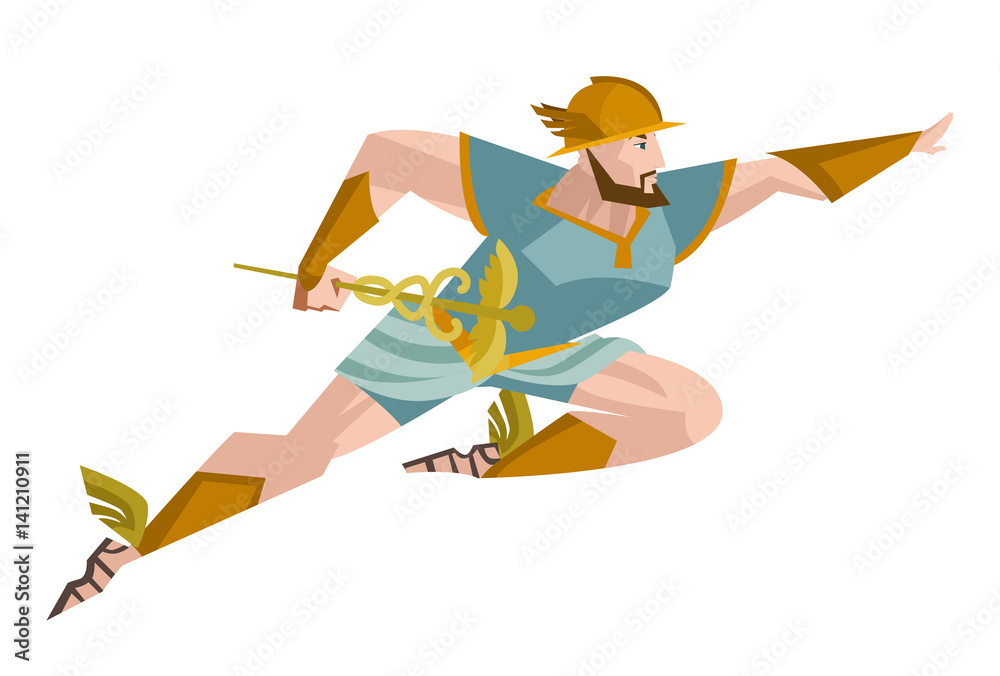 mercury running clipart