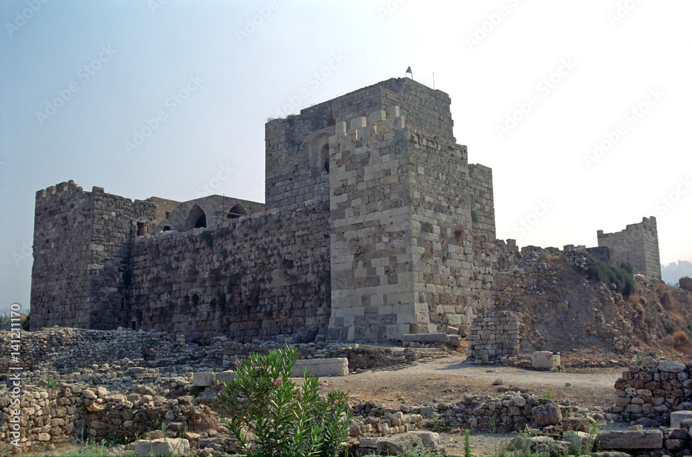 Crusader fort, Byblos, Lebanon