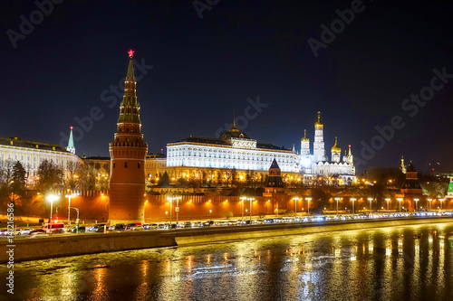 Fototapeta Kremlin at night