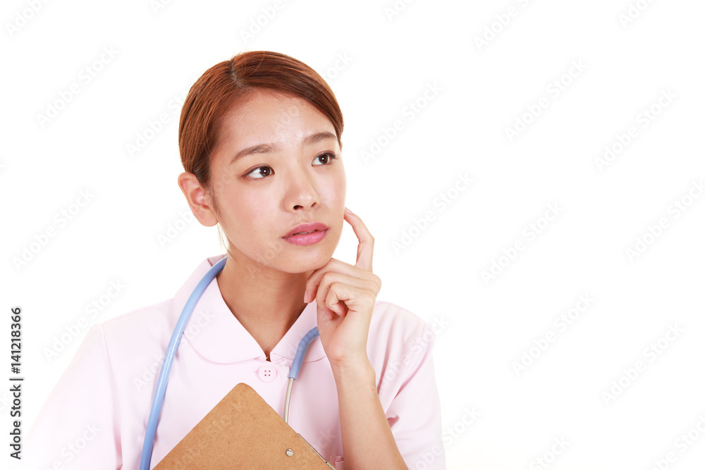 笑顔の看護師
笑顔の看護師