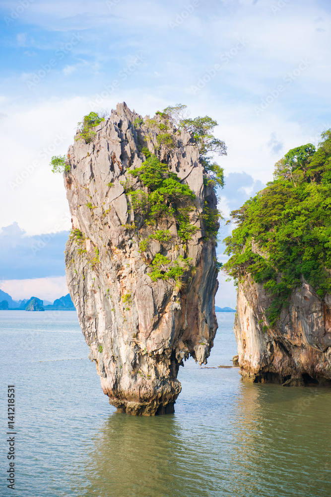 James bond island landmark of Phang-nga bay