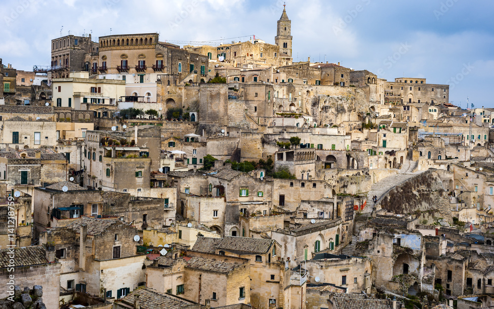 The ancient city was built in the rock. Antin Italian city. House carved into the rock. The ancient city was built in the rock. Antin Italian city. House carved into the rock.