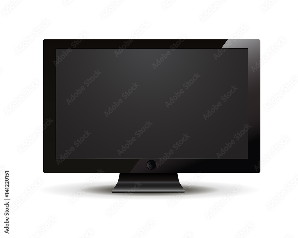 Smart tv, vector illustration. Smart tv, vector illustration.