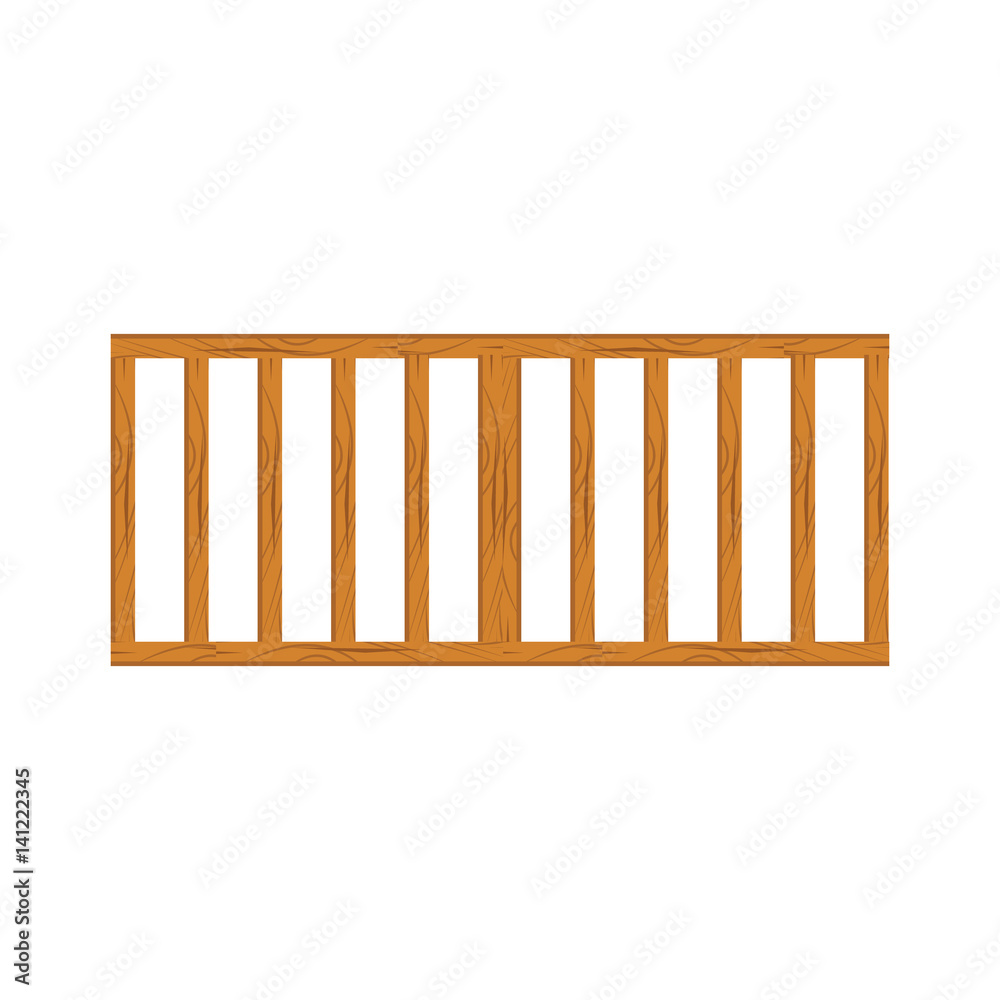 Wooden fence on white background isolated on white background Wooden fence on white background isolated on white background