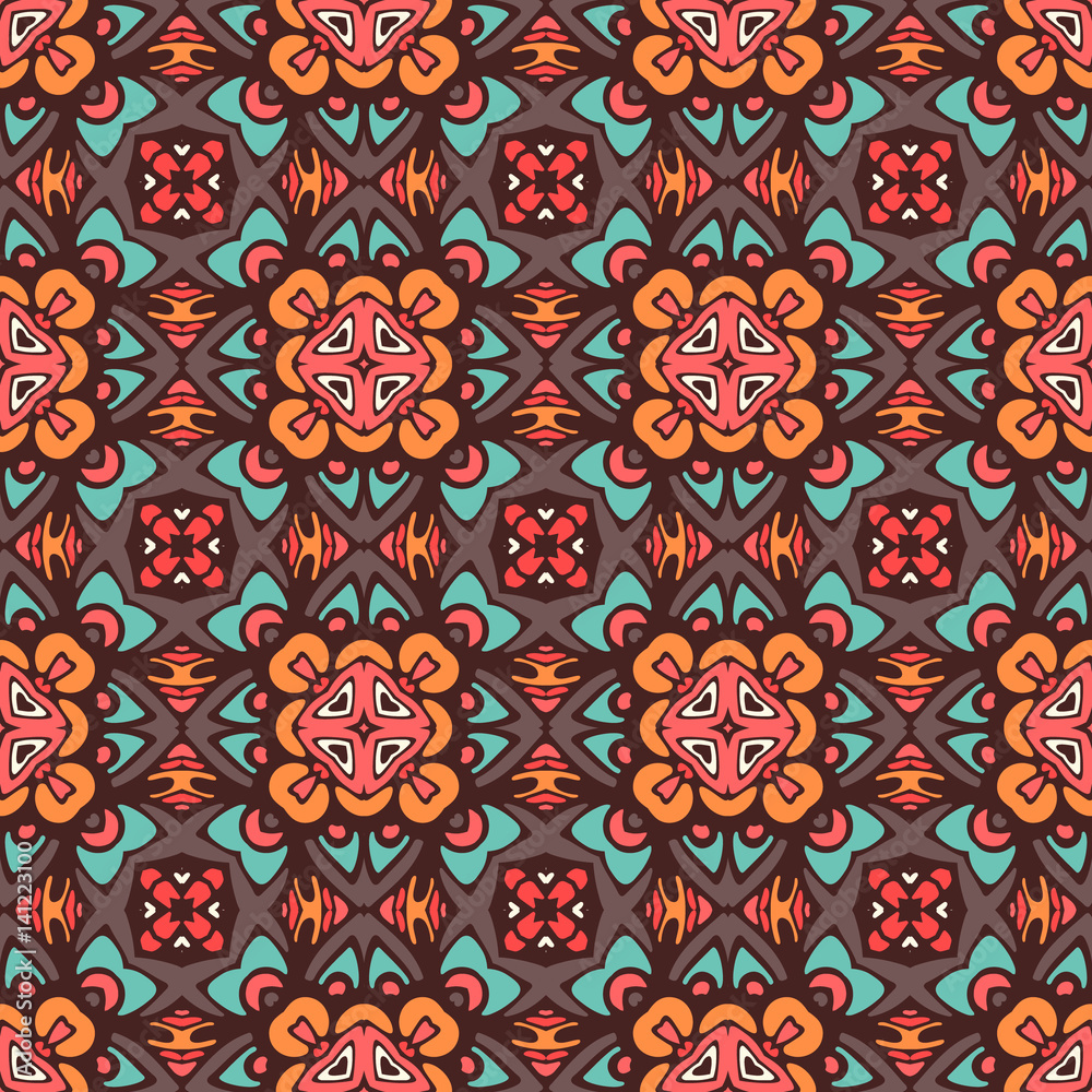 abstract colorful geometric pattern