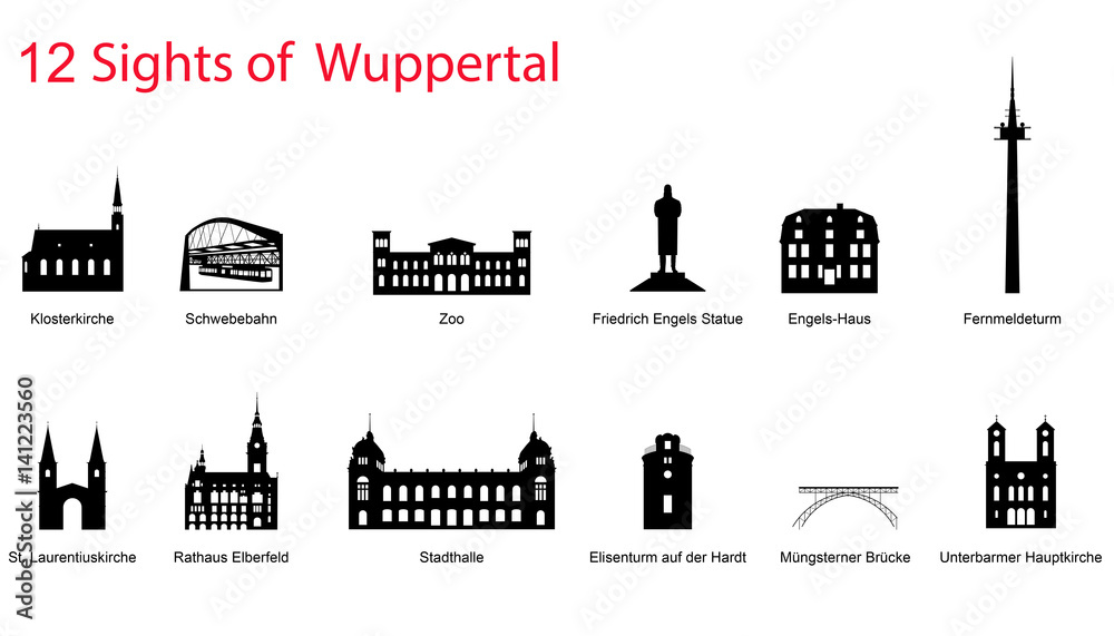 12 Sights of Wuppertal