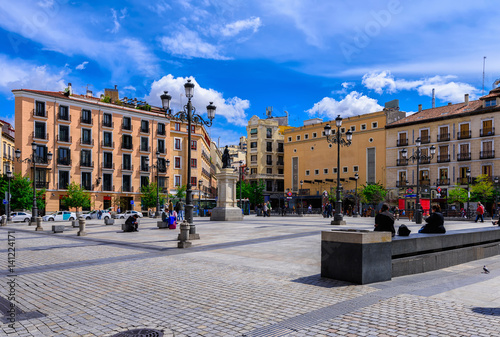 Plaza de Isabel II in Madrid, Spain