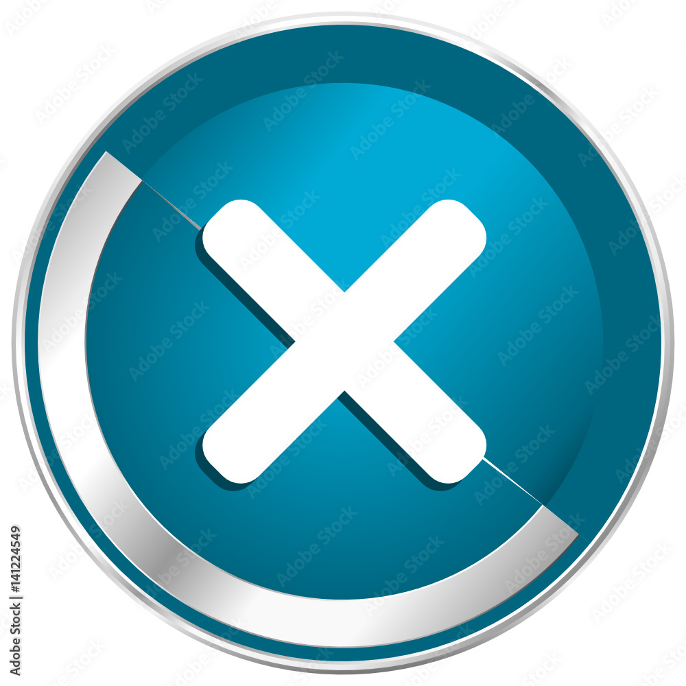 Obraz premium Cross vector icon.