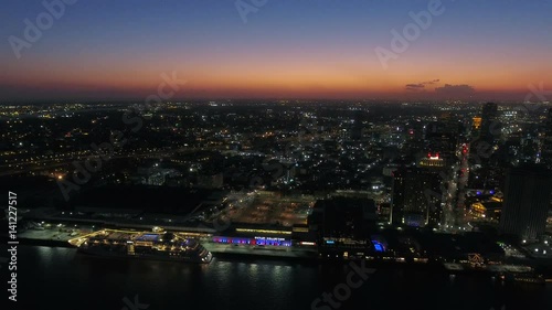 Wallpaper Mural Aerial Louisiana New Orleans September 2016 4K Torontodigital.ca