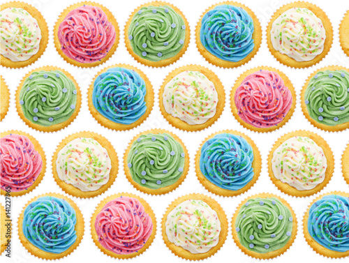 Bunte Muffins