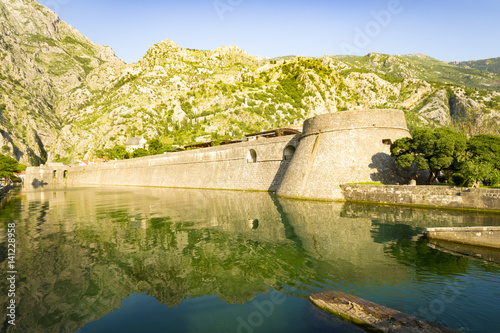 fortress in Kotor  Montenegro