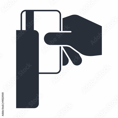 Swipe card icon