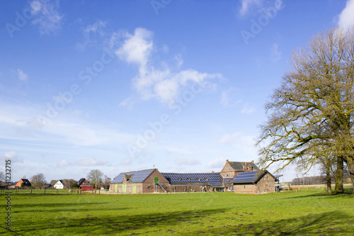 German countryside landscape, Lower Rhine Region