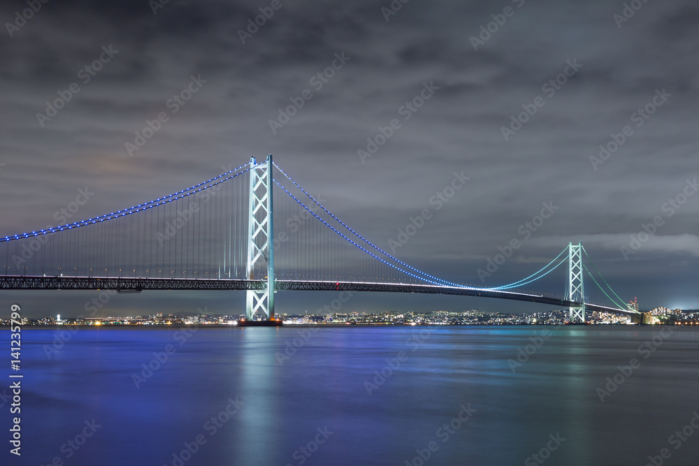 Obraz premium 明石海峡大橋