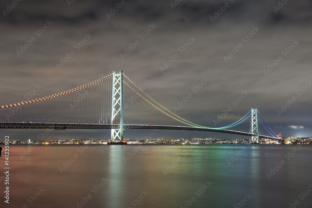 Obraz premium 明石海峡大橋