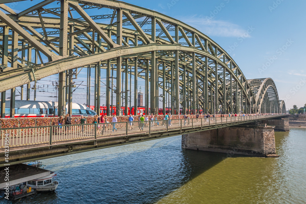 Old Bridge in Cologne Old Bridge in Cologne