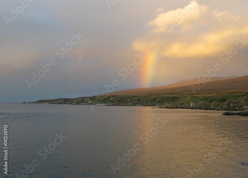 Rainbow over Jura, Scotland