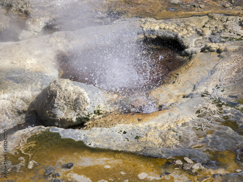 Iceland - fumarole photo