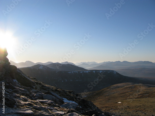 Mountains in Sutherland