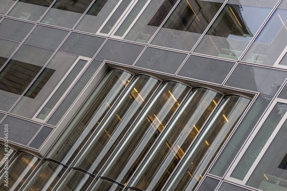 Moderne Architektur, Detailaufnahme Moderne Architektur, Detailaufnahme