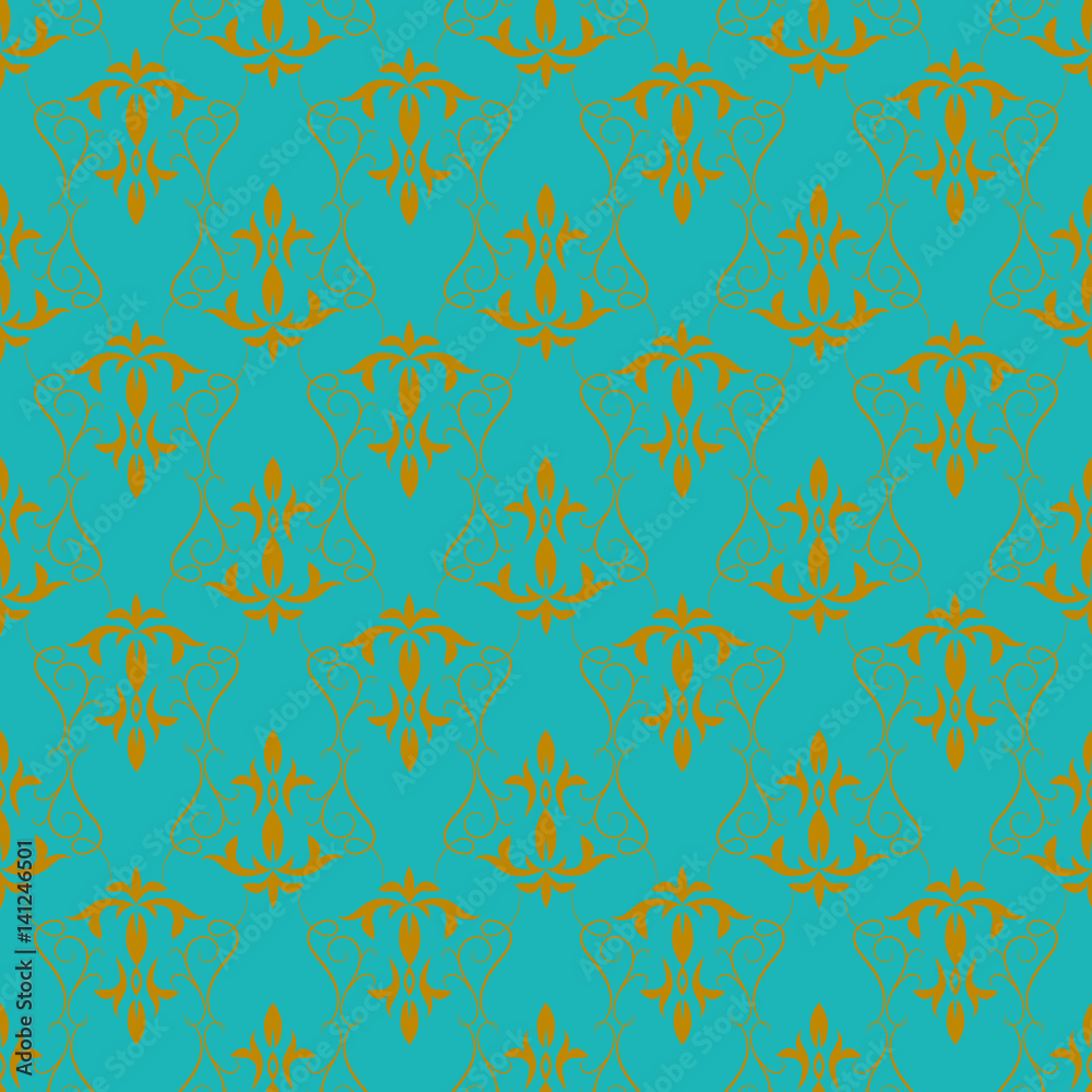 Seamless floral pattern for background design Seamless floral pattern for background design