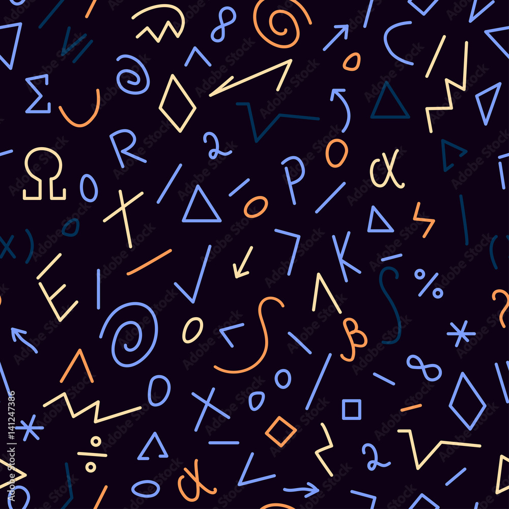Pattern with geometry Pattern with geometry