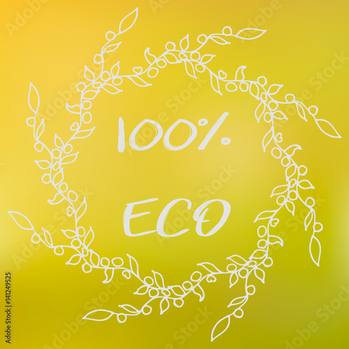 Labels with vegetarian and raw food diet designs. Organic food tags and elements set for meal and drink, cafe, restaurants and organic products packaging