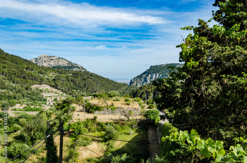 Ausblick von Valldemossa (Mallorca)