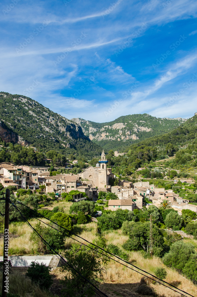 Blick auf Valldemossa (Mallorca)