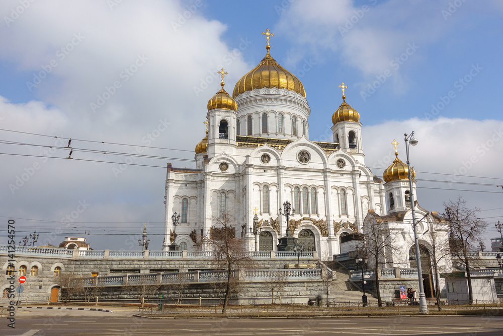 Cathedral of Christ the Saviour. Moscow, Russia