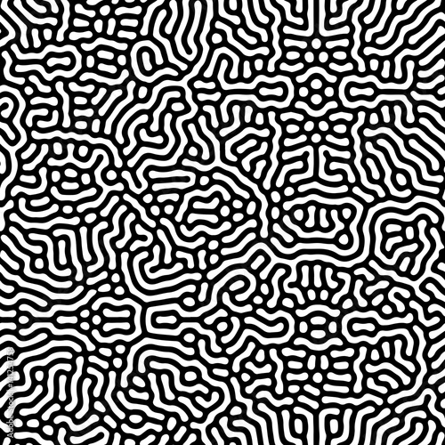 Abstract background of vector organic irregular lines maze pattern
