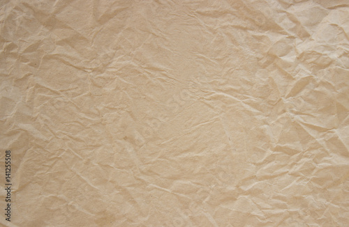 background abstract texture beige crumpled paper relief