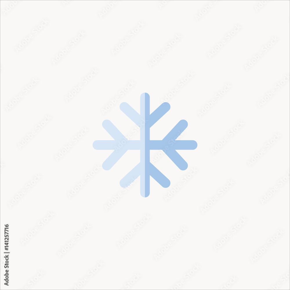 snow icon flat design snow icon flat design