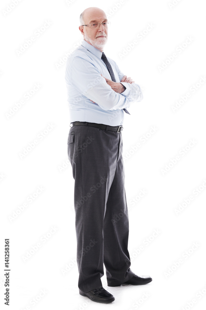 Portrait of mature business man Portrait of mature business man