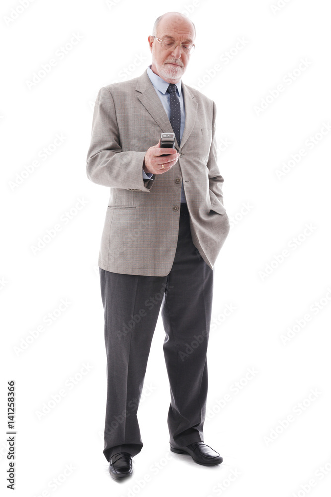 Portrait of mature business man