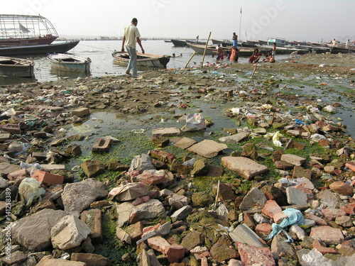 Cleanliness and Godliness !! Ganges, Varanasi photo