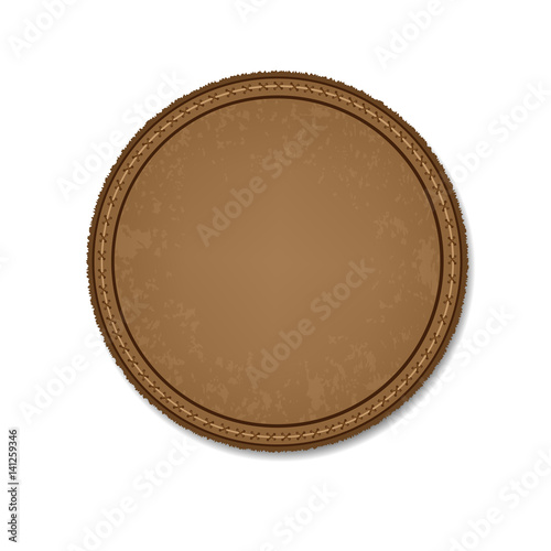 Leather label
