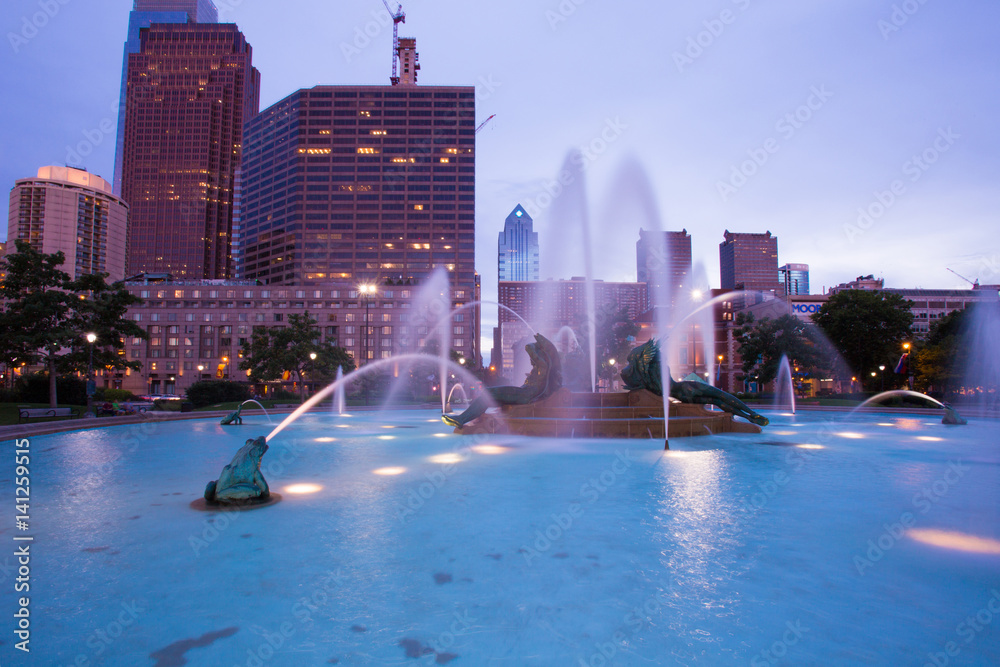 Obraz premium Swann Memorial Fountain