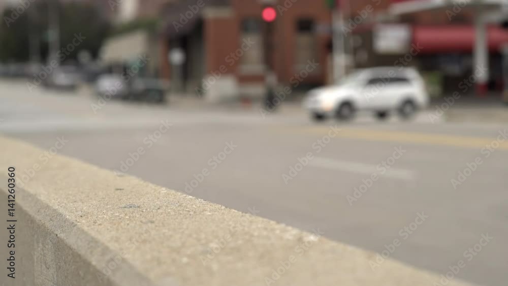 Out of focus traffic background of cars going by.
Out of focus traffic background of cars going by.
