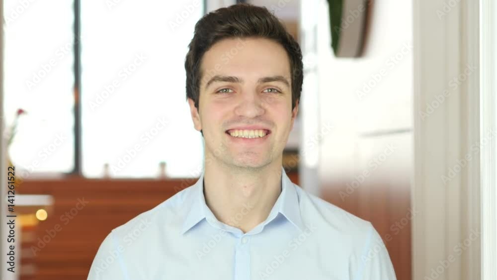 Smiling Man, Indoor Smiling Man, Indoor