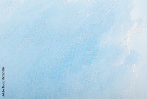 Blue watercolor paper texture