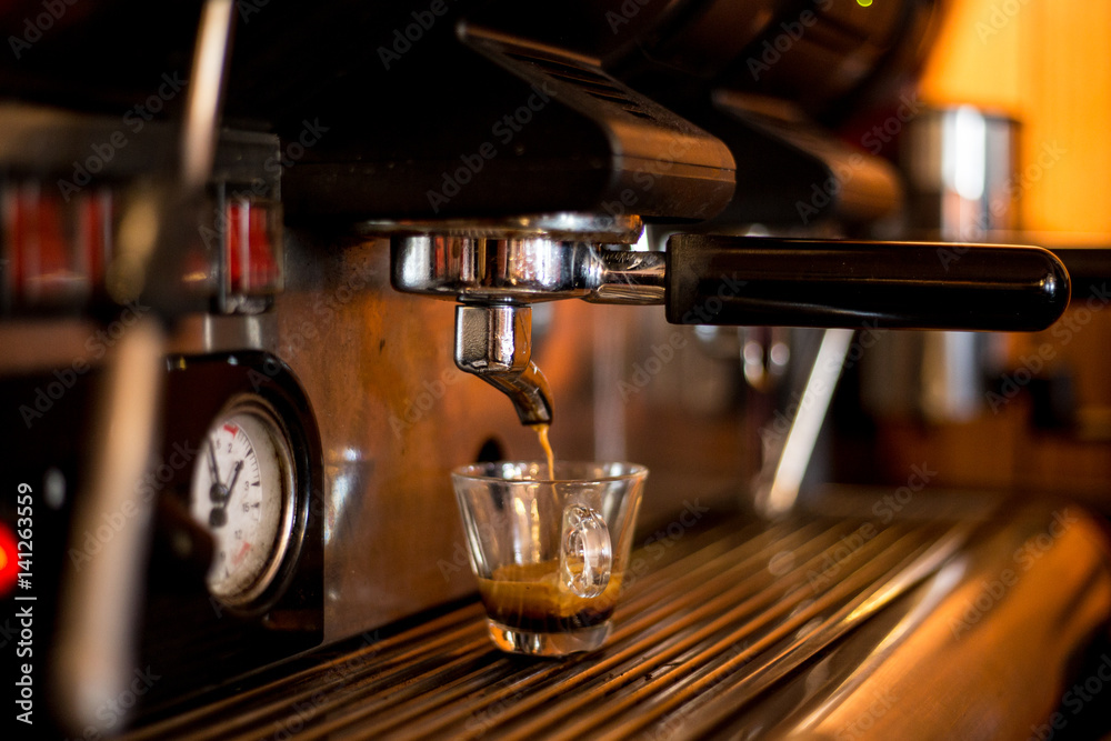 Obraz premium Macchina per il caffè e,spresso