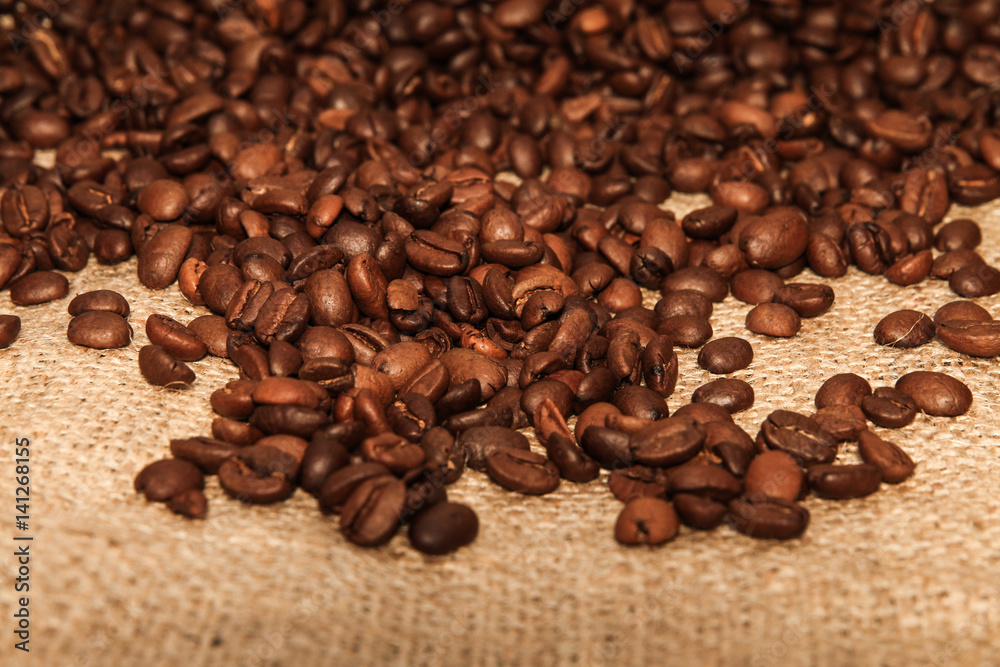 Obraz premium Roasted Coffee Beans
