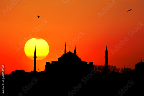 Hagia Sophia Sunset
