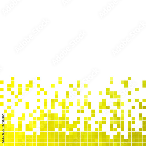 abstract vector square pixel mosaic background