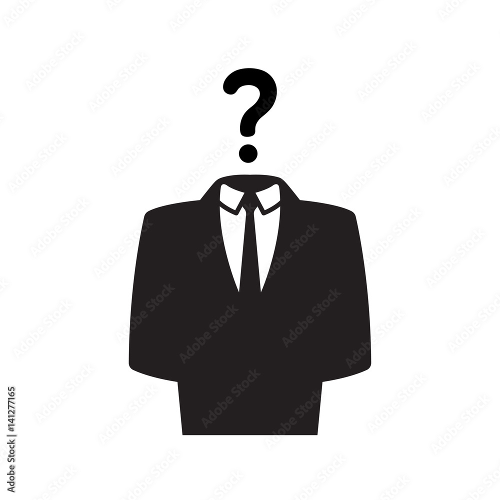 Anonymous User Icon Stock Vector | Adobe Stock