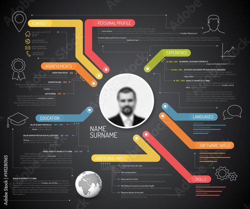 Original creative cv / resume template