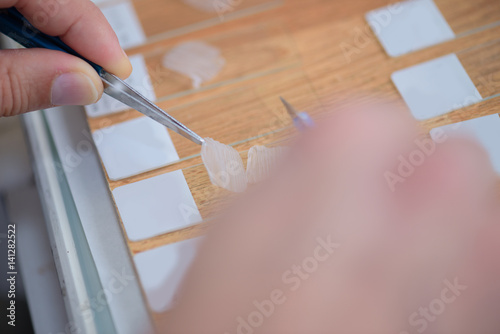 sorting out crystals photo