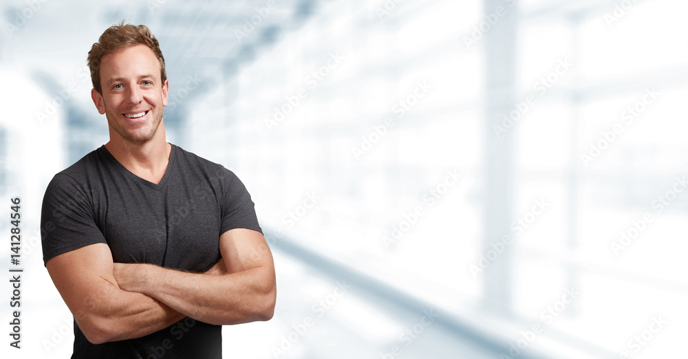 Fototapeta premium Man portrait